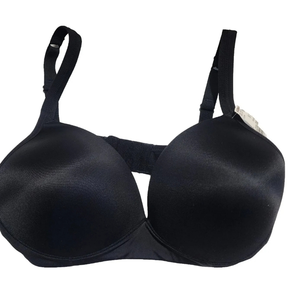 Women’s Warners Bra 36D 01298 Wireless T Shirt Back Hook Eye Closure NWT